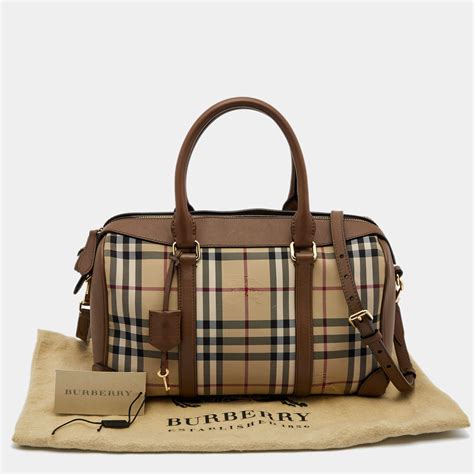 small alchester burberry bag|BURBERRY Derby Calfskin Small Alchester Bowling Bag .